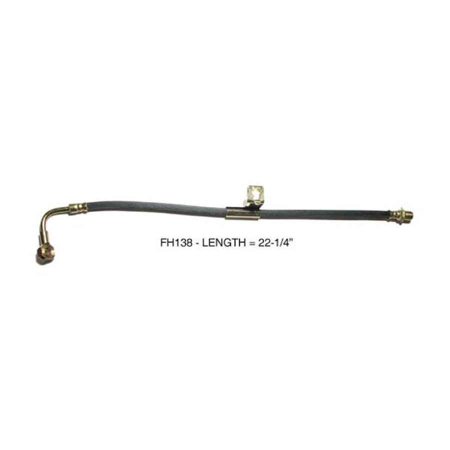 The Right Stuff 81-86 Chevrolet C10 Brake Hydraulic Hose without Diesel Left - (FH138)