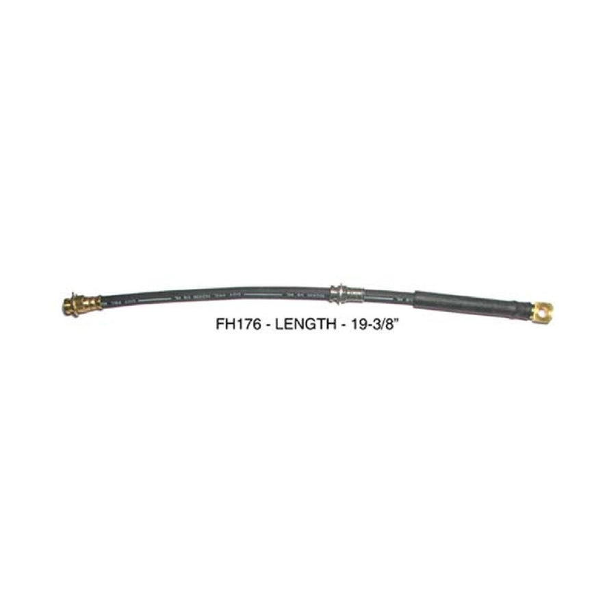 The Right Stuff 1982-83 Camaro/Firebird, Right Front Disc Brake Flex Hoses - (FH176)