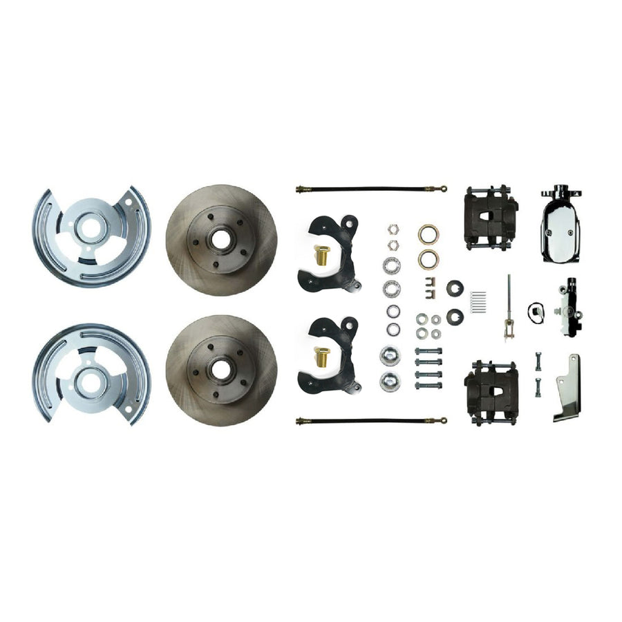 The Right Stuff 1959-64 Chevrolet Impala/Bel Air, Manual Front Disc Brake Conversion Kit - (FSC59SDCX)
