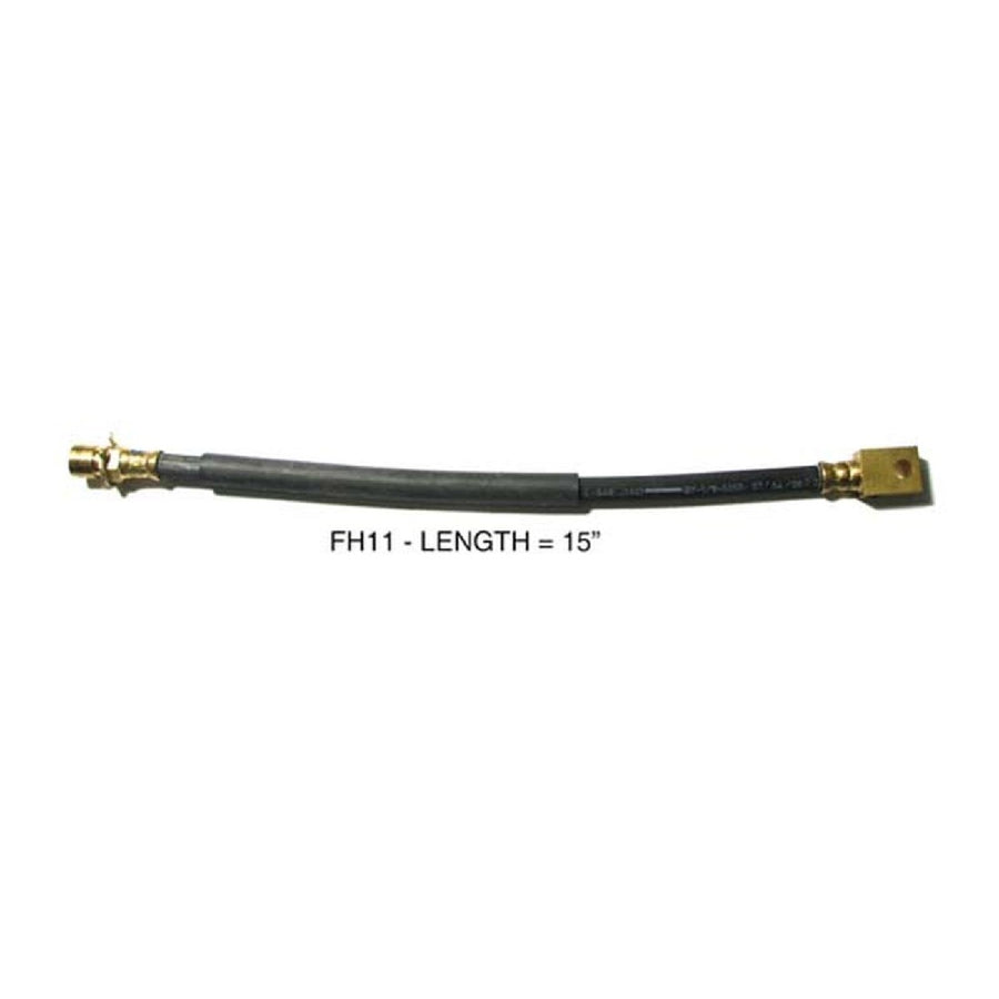 The Right Stuff 1972-73 Camaro/Firebird, Rear Brake 14" Brake Flex Hoses - (FH11)