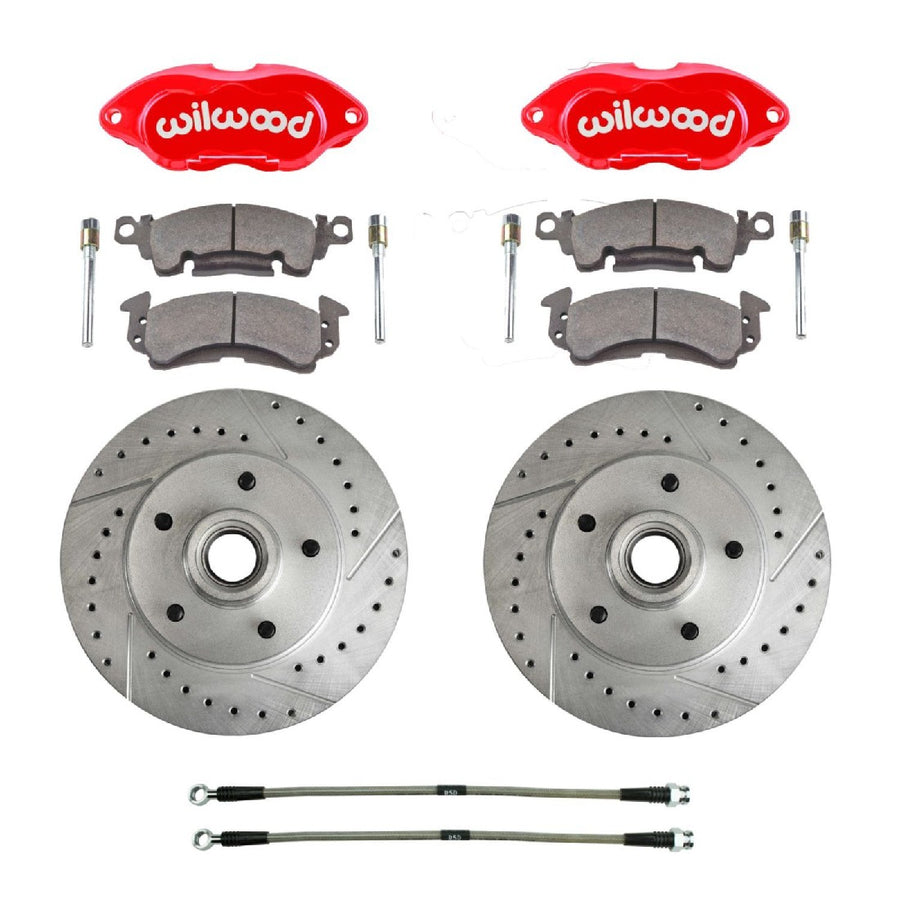The Right Stuff 1970-78 GM A/F/X-Body Performance Front Disc Brake Conversion - RCP70Z - (RCP70Z)