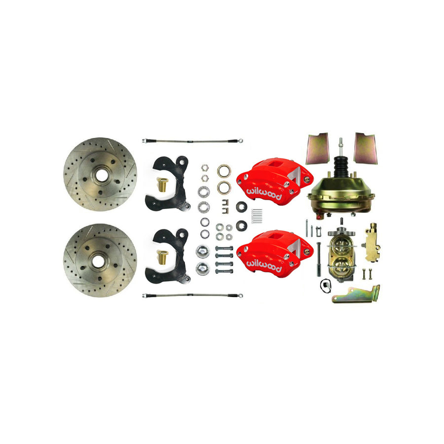 The Right Stuff 1959-64 Chevrolet Impala/Bel Air, Performance Front Disc Brake Conversion Kit - (FSC60DCCZ)