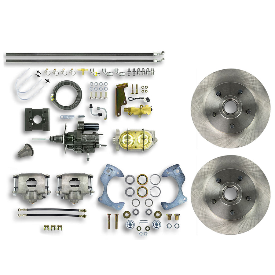 The Right Stuff 1963-66 Chevrolet/GMC Truck/Suburban Hydraulic Brake Assist Front Disc Brake Conversion Kit - (THB6305)