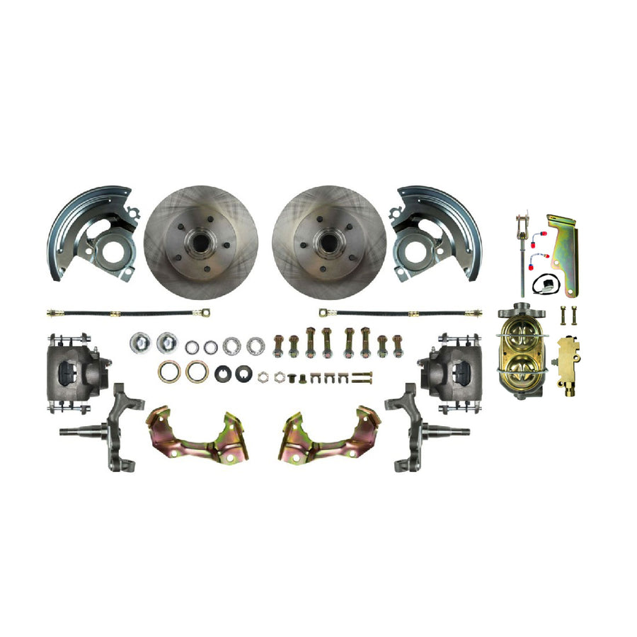 The Right Stuff 1967-74 GM F/X-Body, 2"Drop, Front Manual Disc Brake Conversion Kit - AFXSD02D - (AFXSD02D)