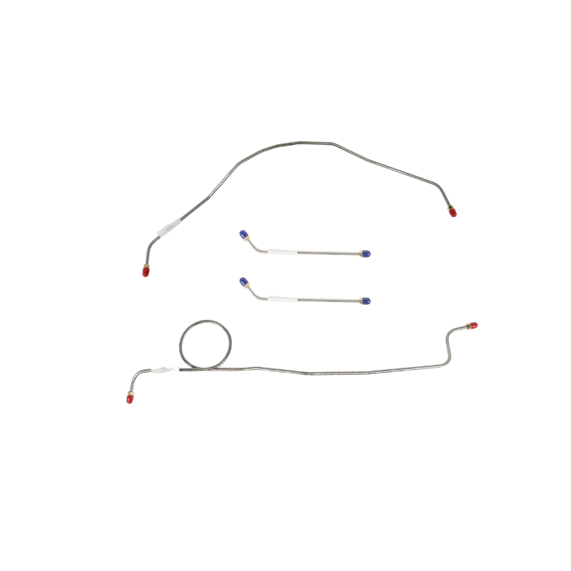The Right Stuff 1960-62 Chevrolet C10 Truck, Pre-Bent Stainless Steel Front Brake Line Kit - (TKT6062S)
