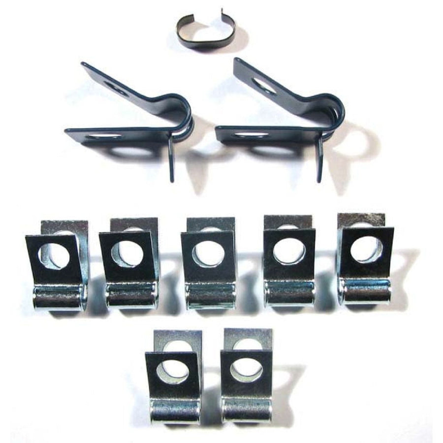 The Right Stuff 1969 Chevrolet Chevelle/El Camino, 10-Piece Brake Line Clip Set - (CCS016)