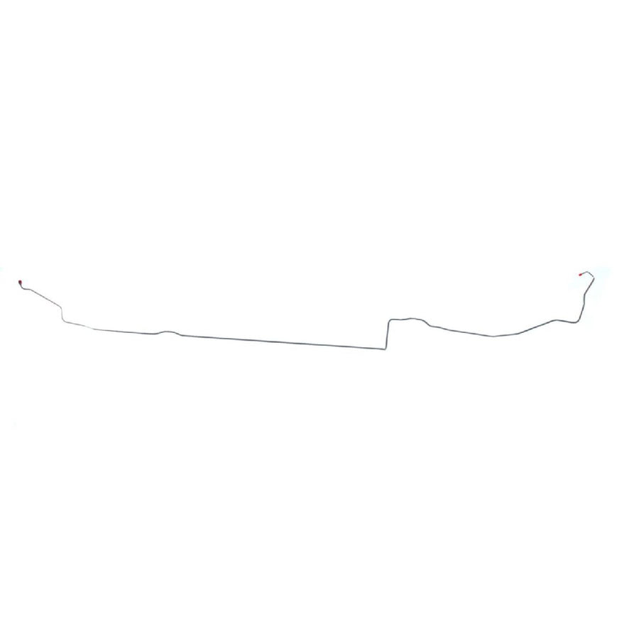 The Right Stuff 1971-73 Camaro, Pre-Bent 1-Piece OE Steel Front To Rear Power Disc Brake Line - (FIN7101)