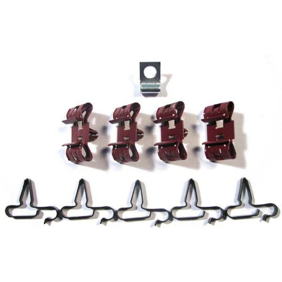 The Right Stuff 1967 Chevrolet Chevelle/El Camino, 10-Piece Brake Line Clip Set - (CCS014)