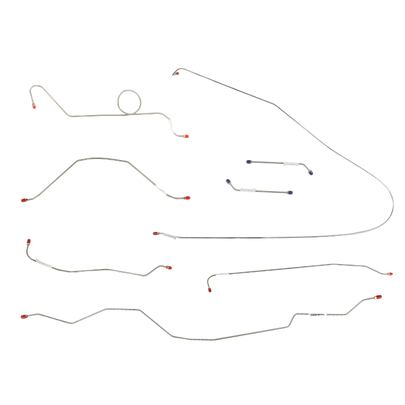 The Right Stuff 1963-64 Chevrolet C10 Truck, Pre-Bent OE Steel Complete Brake Line Kit - (TBS6341)