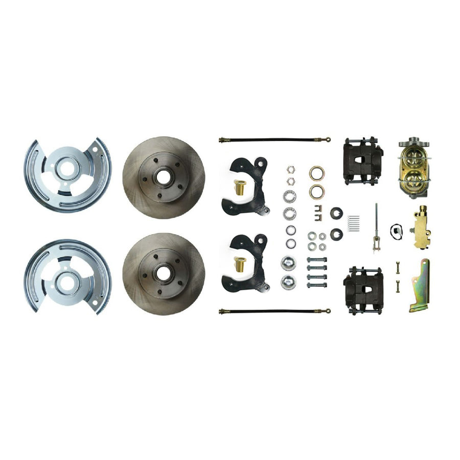 The Right Stuff 1955-57 Chevrolet Bel Air/Nomad, Manual Front Disc Brake Conversion - FSC55SDC - (FSC55SDC)