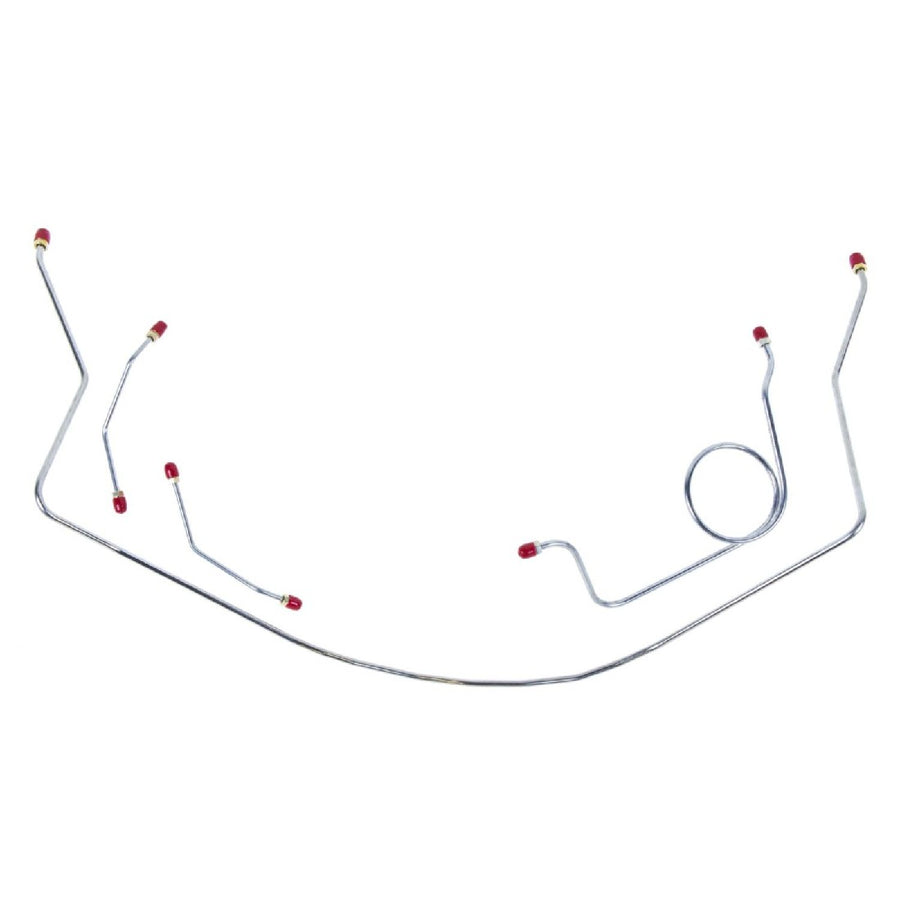The Right Stuff 1958 Chevrolet Bel Air/Impala, Pre-Bent OE Steel Front Brake Line Kit - (BKT5801)