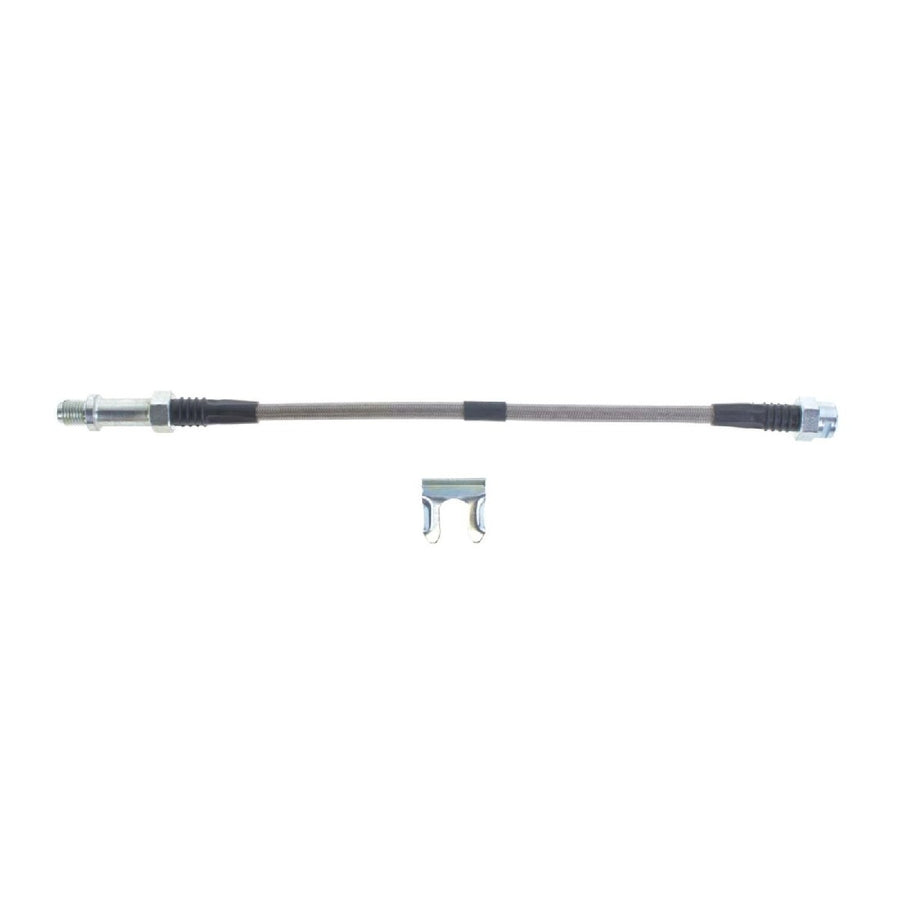 The Right Stuff 1965 Pontiac Full Size (US), Braided Stainless Steel Front Drum Brake Flex Hoses - (FH44S)