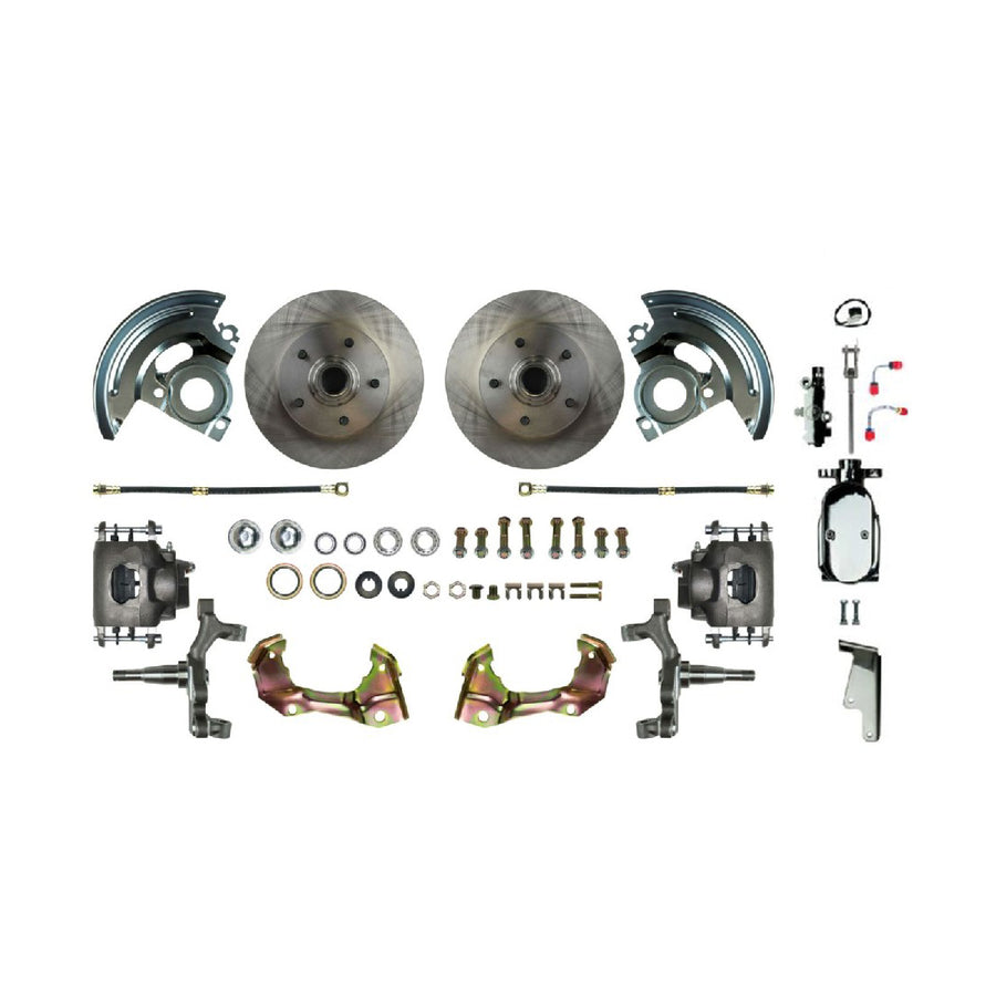 The Right Stuff 1967-74 GM F/X-Body, 2"Drop, Front Manual Disc Brake Conversion Kit - AFXSD02DX - (AFXSD02DX)