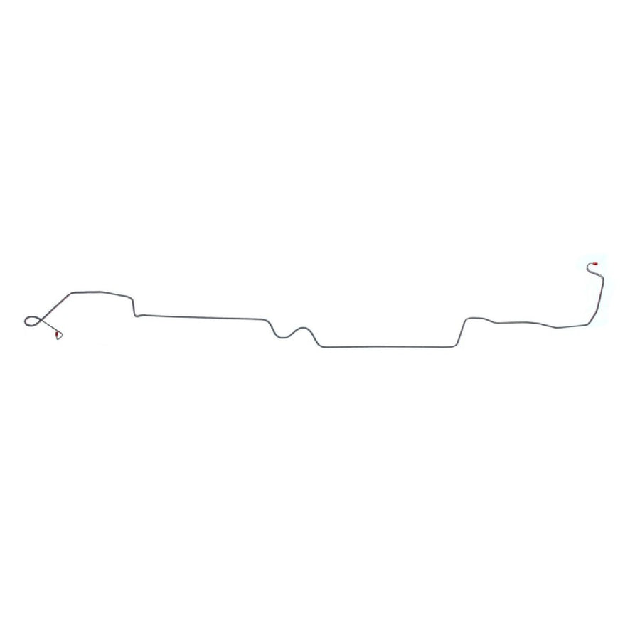The Right Stuff 1969 GM F-Body, Pre-Bent 1-Piece OE Steel Front To Rear Manual Drum Brake Line - (FIN6903)