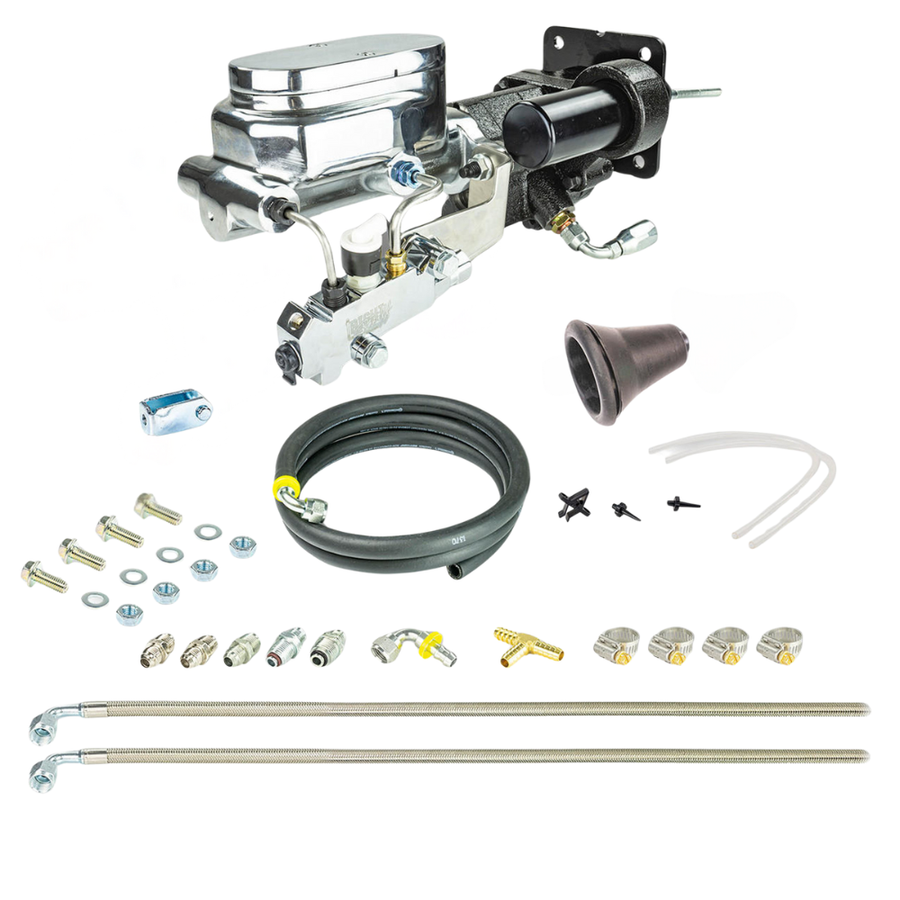 The Right Stuff 1968-82 C3 Corvette Chrome Hydraulic Brake Assist Upper - (JHB825672)