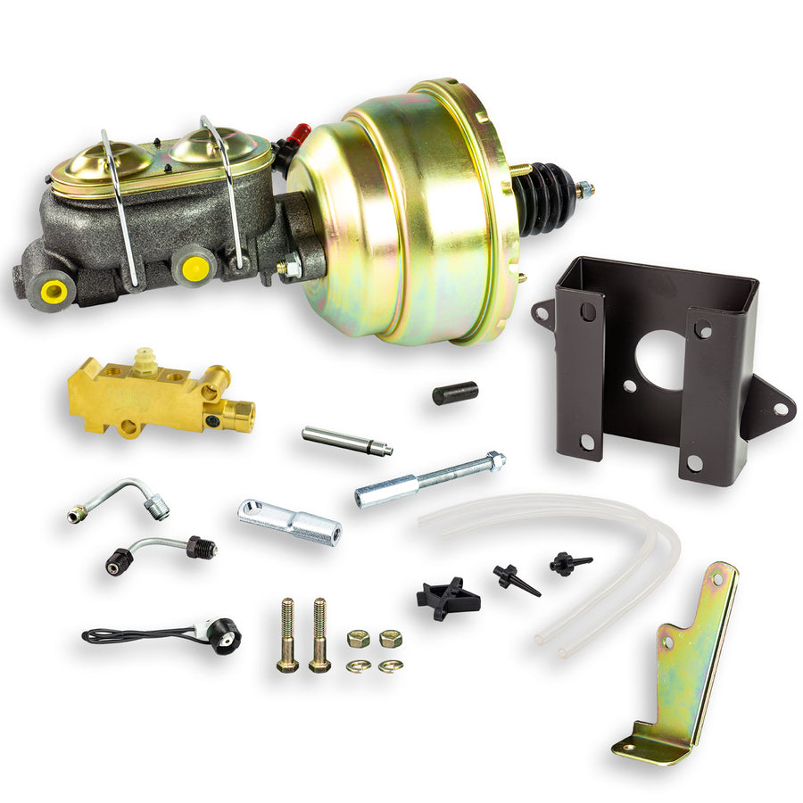 The Right Stuff 60-62 GM & GMC C/K Truck, Master Cylinder & 8" Booster Combination Kit Disc/Disc - (G86010572)
