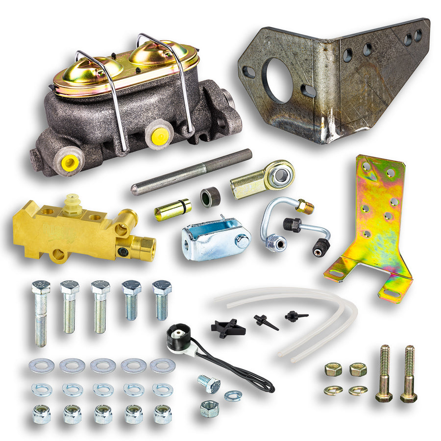 The Right Stuff 1" Bore Disc Brake Master Cylinder & Disc/Disc Combination Valve Kit - (G470572)