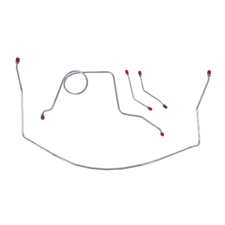 The Right Stuff 1959-61 Chevrolet Bel Air/Impala, Pre-Bent OE Steel Front Brake Line Kit - (BKT5902)