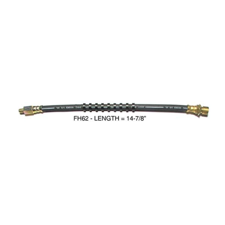 The Right Stuff 1971-73 Ford Mustang, Front Drum Brake Flex Hoses - (FH62)