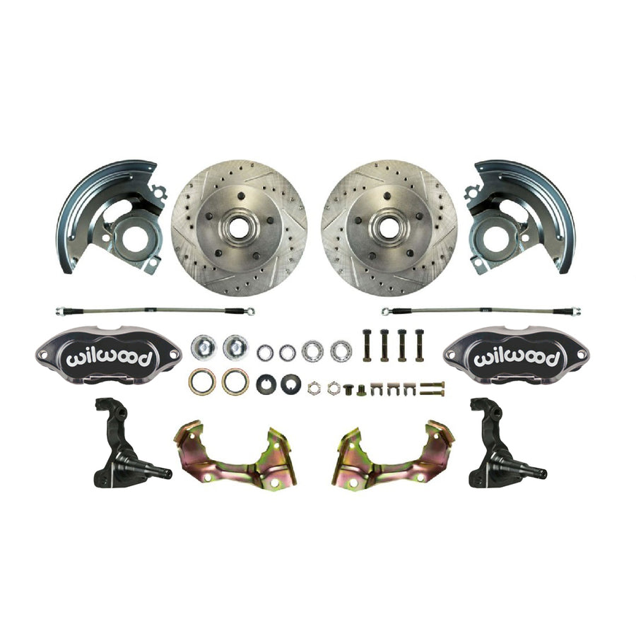 The Right Stuff 1964-1972 GM A/F/X-Body, 'At The Wheel' Front Big Brake Upgrade Kit - AFXWK32S - (AFXWK32S)