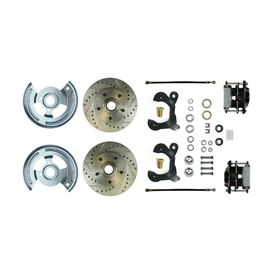 The Right Stuff 1958 Chevrolet Impala, "At The Wheel" Front Disc Brake Conversion Kit - (FSC58WKCS)