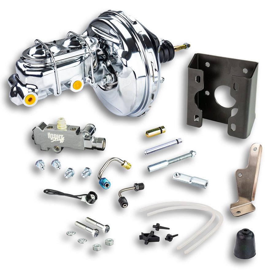 The Right Stuff 67-72 Chevy/GMC Truck Brake 9" Booster Master Combo Low Raise Bracket Disc/Drum - (J96810971)