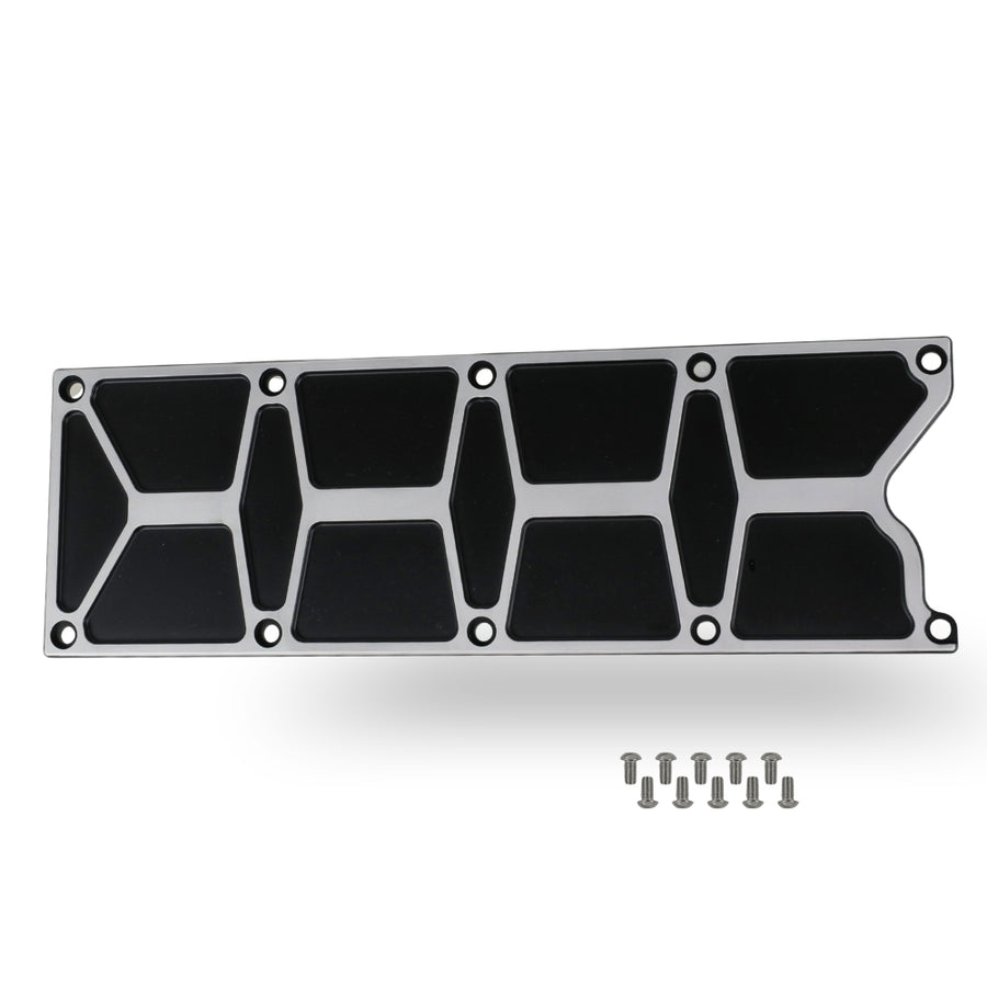 The Right Stuff Gen 3 LS Valley Cover, Pocketed, Machined Accents - (G3LSVCP-A-K)