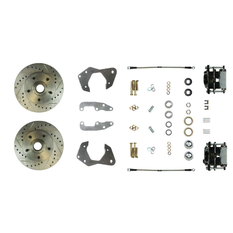 The Right Stuff 1965-68 Impala/Bel Air, "At The Wheel" Front Disc Brake Conversion Kit - (FSC65WKCS)