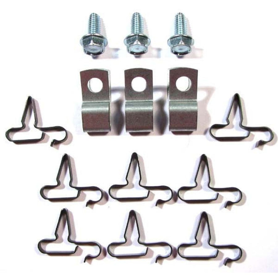 The Right Stuff 1970 Mopar B-Body, 5/16 x 5/16, 14-Piece Fuel Line Cilp Set (CA Emmisions Only) - (BCS014)