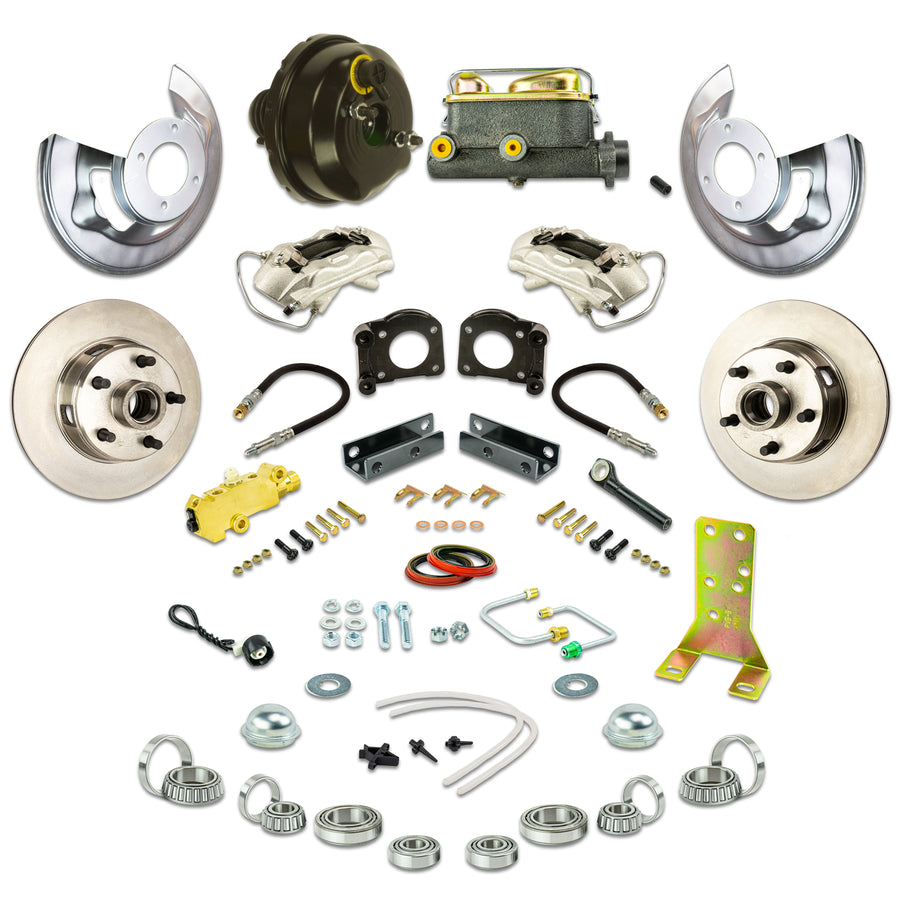 The Right Stuff 1964-66 Mustang Power Disc Brake Kit - (ZDC6405)