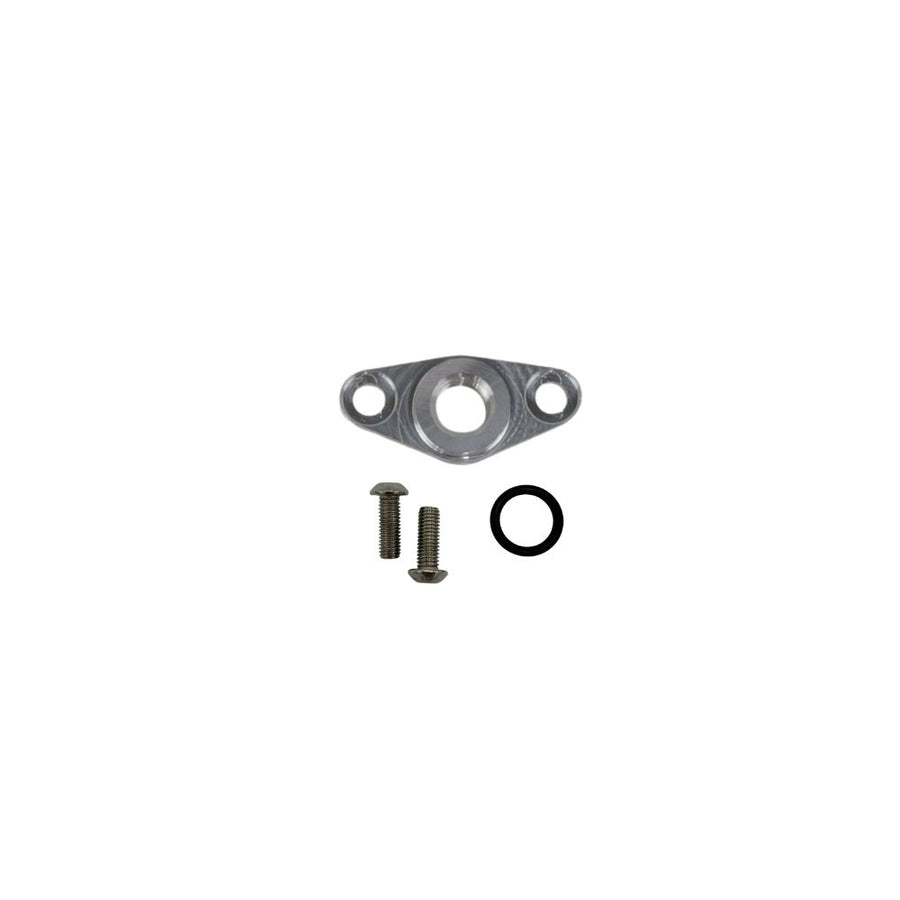 The Right Stuff Gen 4 LS Valley Cover Oil Pressure Adapter, Natural Machined - (G4LSVCOP-K)