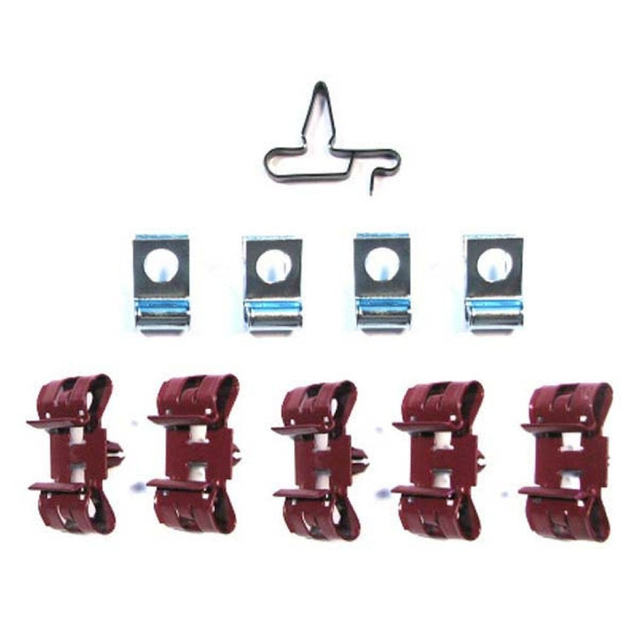 The Right Stuff 1966-67 Pontiac/Buick A-Body, 9-Piece Brake Line Clip Set - (ACS017)