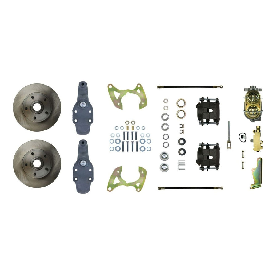 The Right Stuff 1959-64 Impala/Bel Air, 2" Drop, Manual Front Disc Brake Conversion Kit - (FSC59SDD)