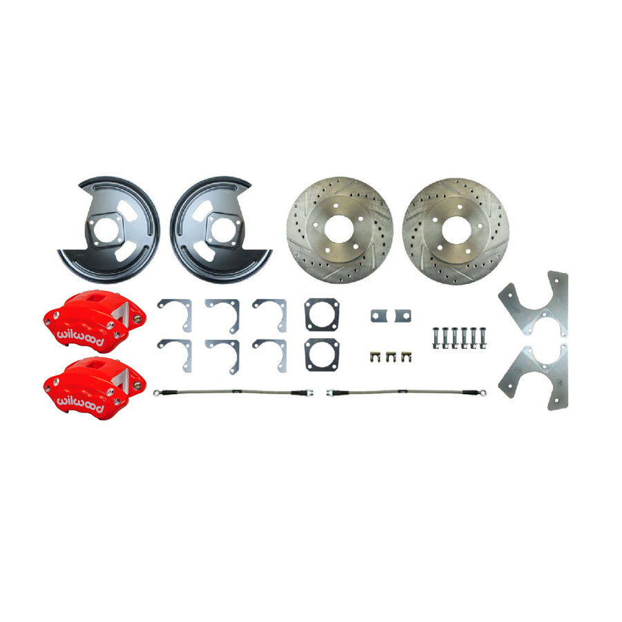 The Right Stuff 64-77 GM A/F/X-Body, 10/12 Bolt, Performance Series, Rear Disc Brake Conversion - (AFXRDM21Z)