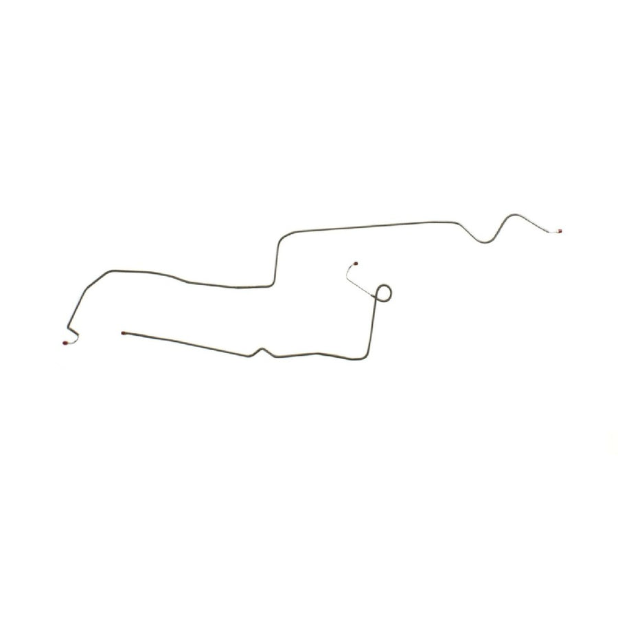 The Right Stuff 1969 GM F-Body, Pre-Bent 2-Piece OE Steel Front To Rear Manual Brake Line - (FIN6906)