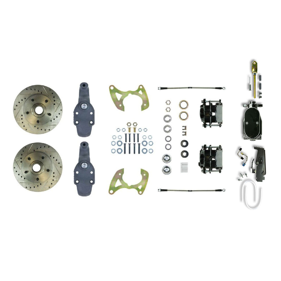 The Right Stuff 1959-64 Impala/Bel Air, 2" Drop, Manual Front Disc Brake Conversion Kit - (FSC59SDDSY)