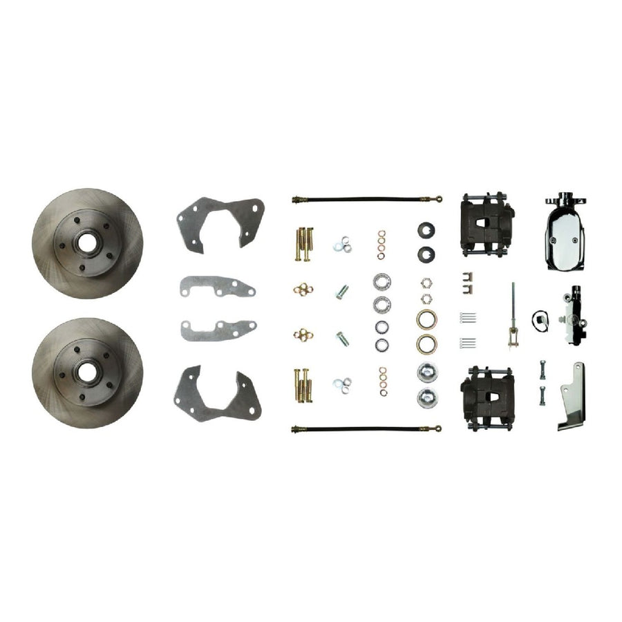 The Right Stuff 1965-68 Chevrolet Impala/Bel Air, Manual Front Disc Brake Conversion Kit - (FSC65SDCX)