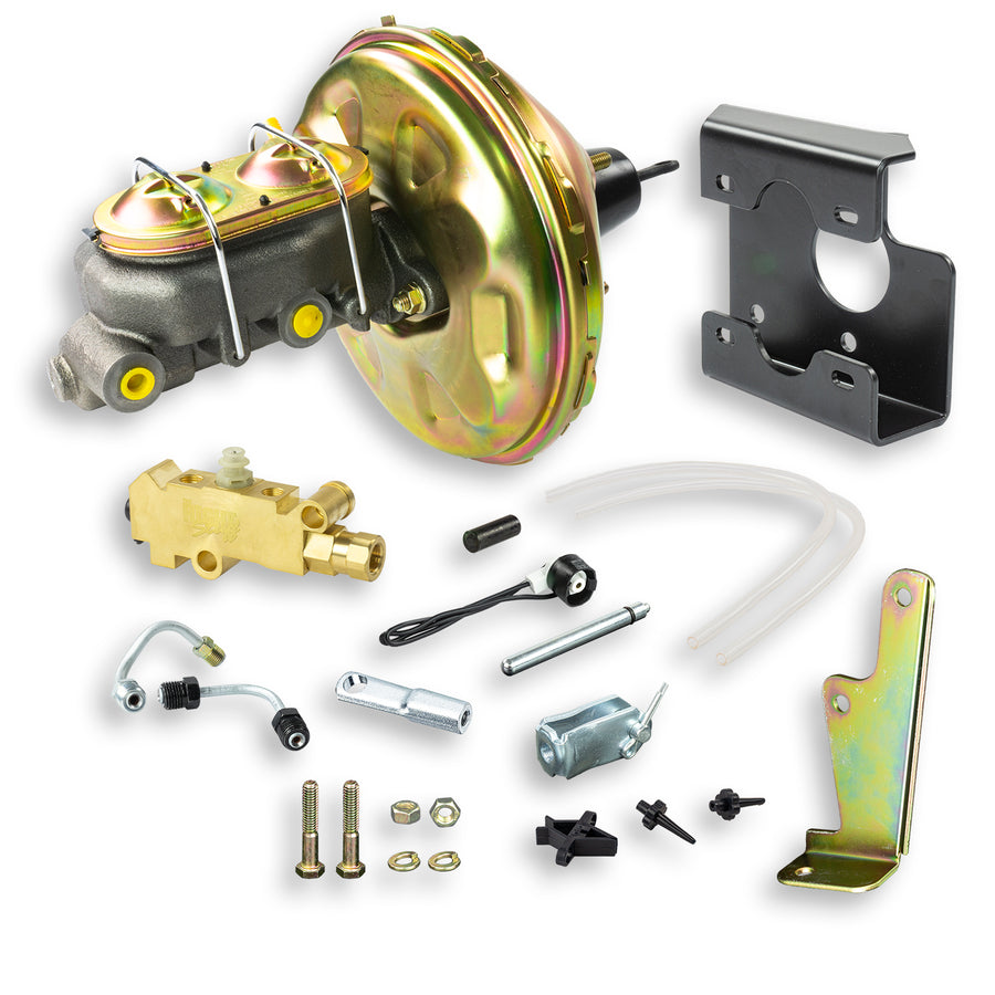 The Right Stuff 67-72 GM & GMC C/K Truck Master Cylinder & Booster Combo Kit, Low Rise Bracket - (G16820971)