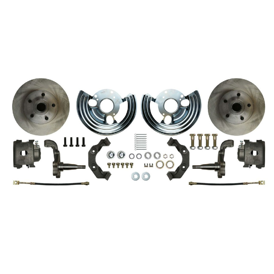 The Right Stuff 1962-72 Mopar B/E-Body, "At The Wheel" Front Disc Brake Conversion Kit - (MDC62WKC)