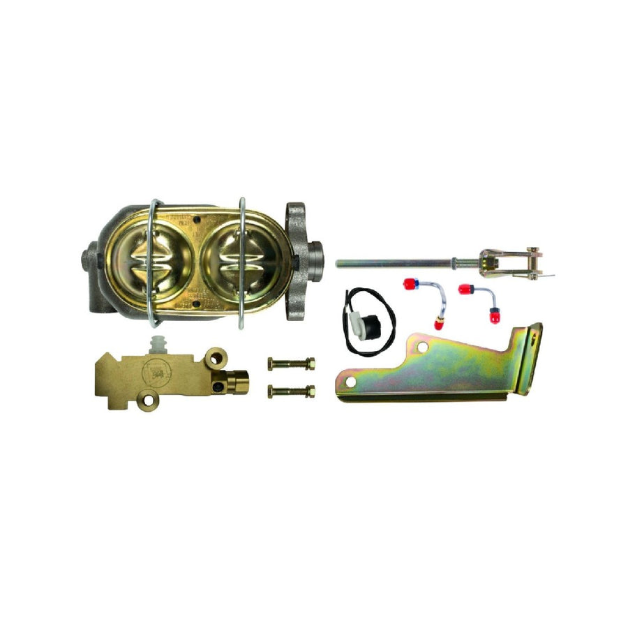 The Right Stuff 1 Inch Bore Chevy Master Cylinder Disc/Disc Combination Valve Combo Kit - (G0572)