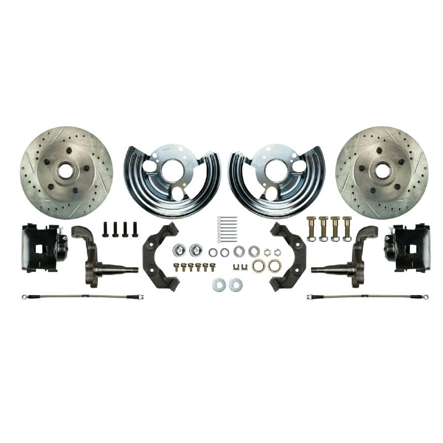 The Right Stuff 1962-72 Mopar B/E-Body, "At The Wheel" Front Disc Brake Conversion Kit - (MDC62WKCS)