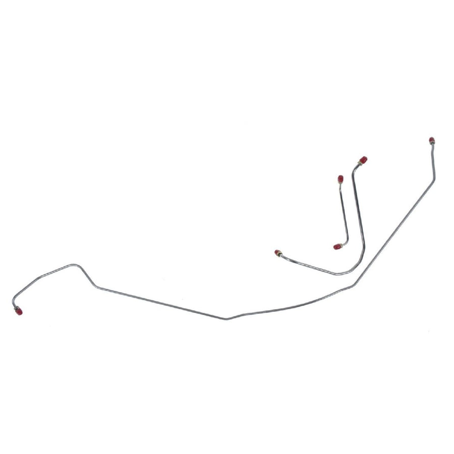 The Right Stuff 1964-65 Chevrolet Chevelle W/Manual Drums Pre-Bent OE Steel Front Brake Line Kit - (CKT6401)