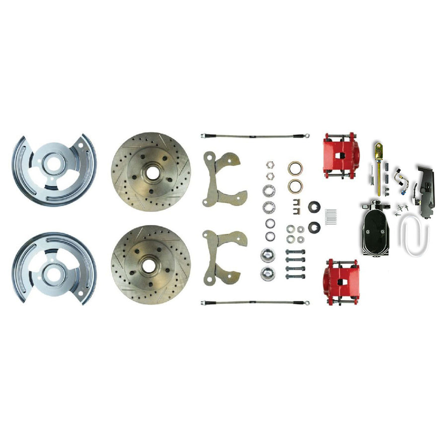 The Right Stuff 1955-57 Chevrolet Bel Air/Nomad, Manual Front Disc Brake Conversion - (FSC55SDCZY)