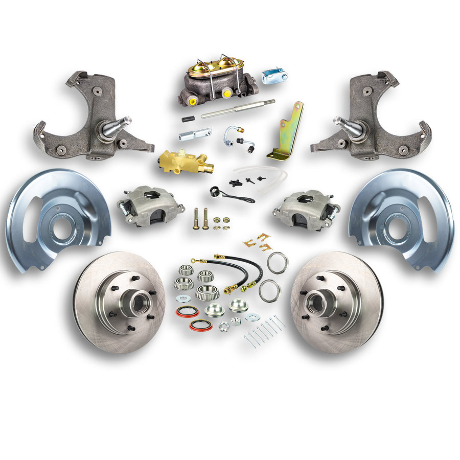 The Right Stuff 60-62 Chevrolet/GMC Truck & Suburban, Manual Front Disc Brake Conversion Kit - (TSD6016)