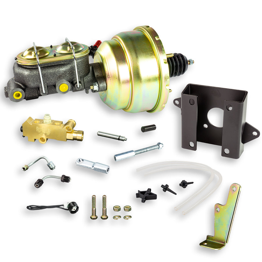 The Right Stuff 60-62 GM & GMC C/K Truck, Master Cylinder & 8" Booster Combination Kit Disc/Drum - (G86010971)