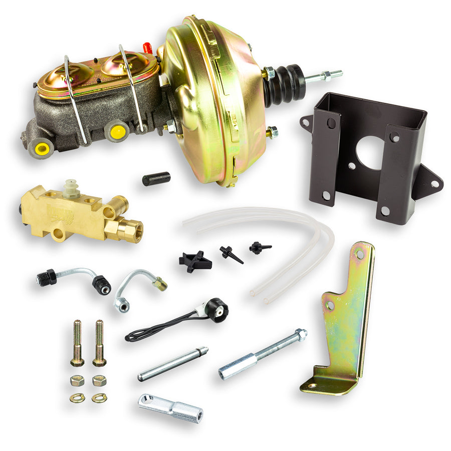 The Right Stuff 60-62 GM & GMC C/K Truck, Master Cylinder & 9" Booster Combination Kit Disc/Drum - (G96010971)