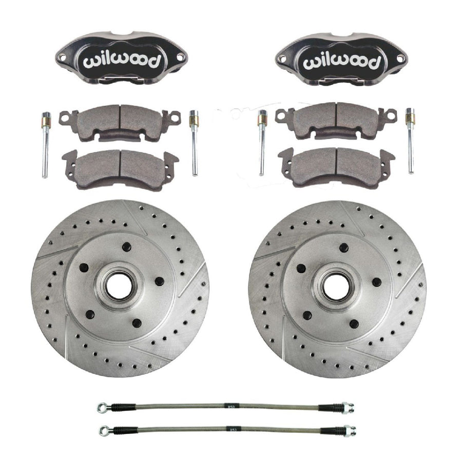 The Right Stuff 1970-78 GM A/F/X-Body Performance Front Disc Brake Conversion - RCP70S - (RCP70S)