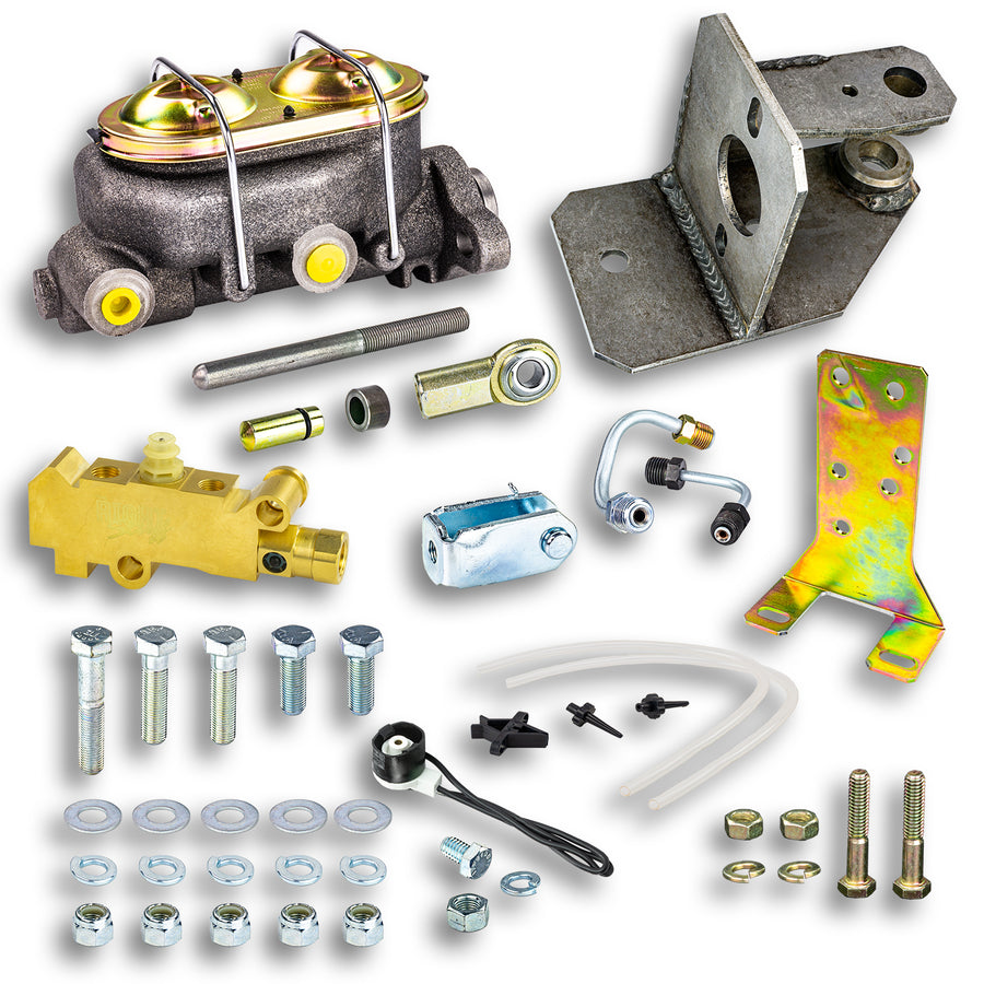 The Right Stuff 1" Bore Disc Brake Master Cylinder & Disc/Disc Combination Valve Kit - (G570572)