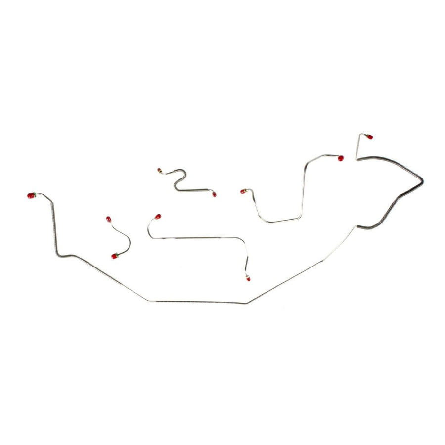 The Right Stuff 1967 Chevrolet Chevelle SS W/Manual Disc Pre-Bent OE Steel Front Brake Line Kit - (CKT6705)