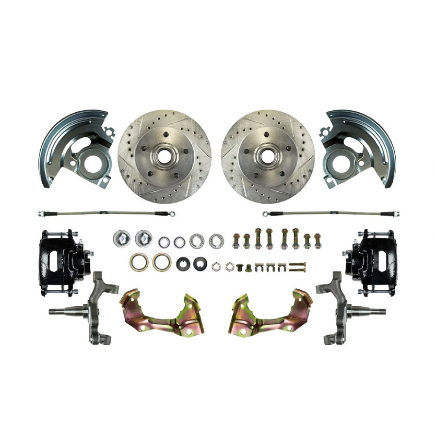The Right Stuff 1967-1969 GM F/X-Body Front 'At The Wheel' Big Brake 2" Drop Upgrade Kit - (AFXWK02DS)